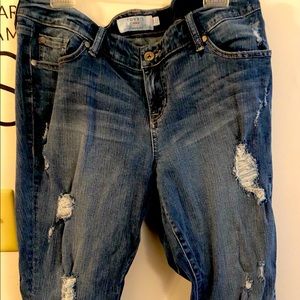 Torrid Destroyed Skinny Jeans